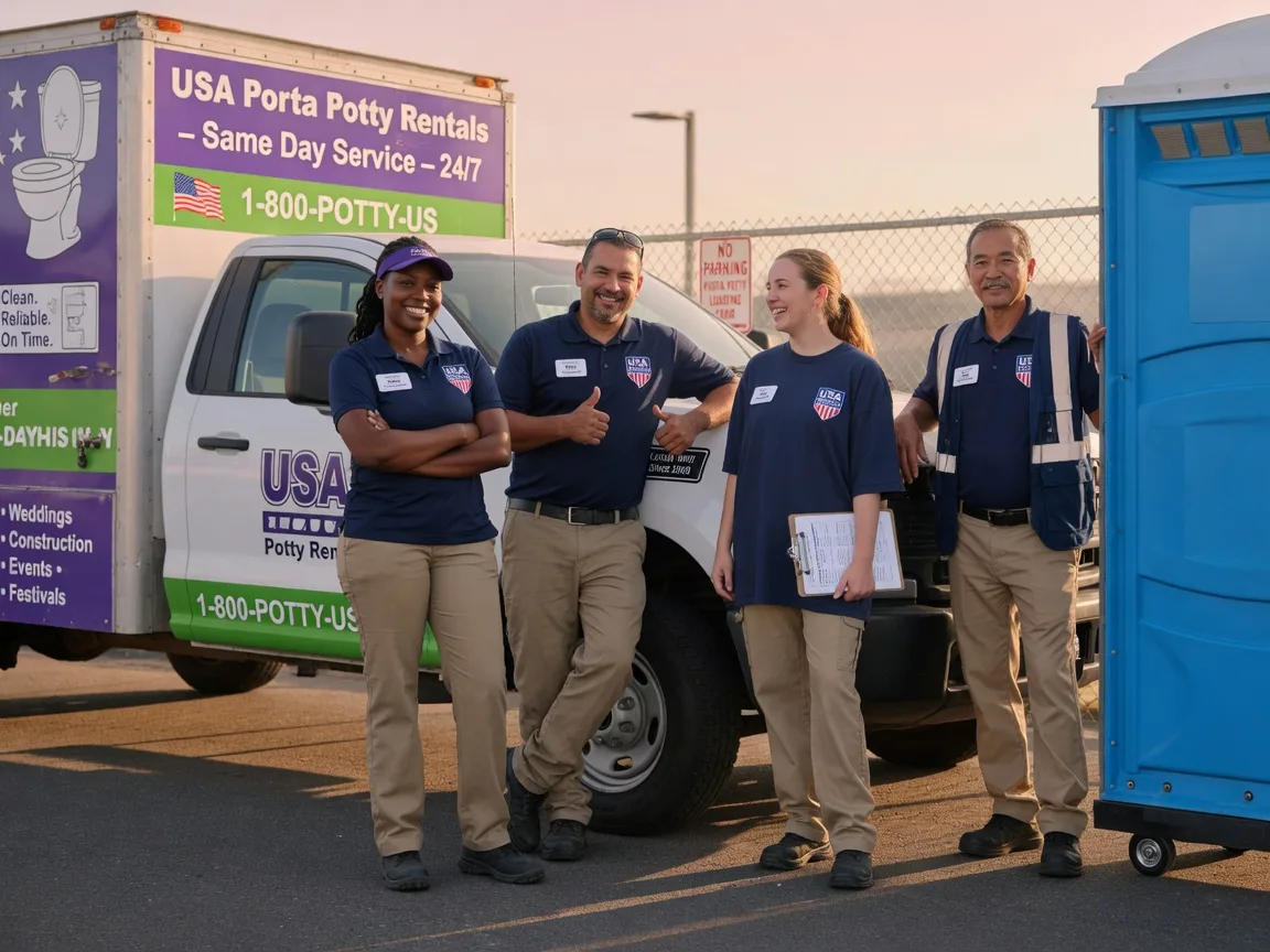Porta Potty Rental company in Ray, OH